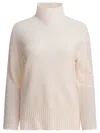 Kangra Cashmere Knit Sweater With Ribbed Turtleneck In Yellow