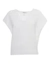 Kangra Cashmere V-neck Vest In White