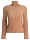 Kangra Cashmere Regular Fit Turtleneck Sweater In Brown
