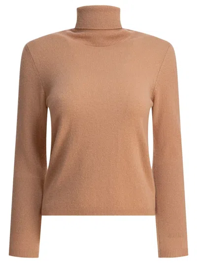 Kangra Cashmere Regular Fit Turtleneck Sweater In Brown