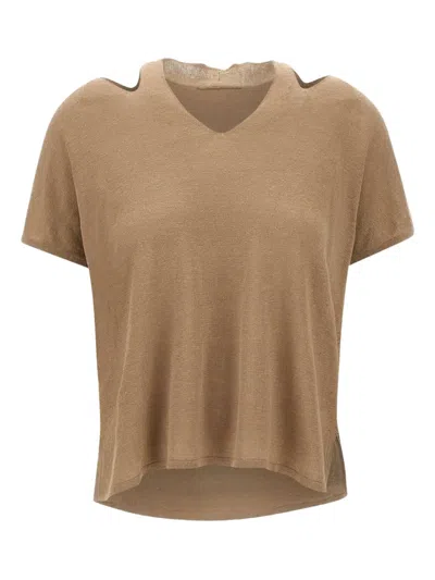 KANGRA CASHMERE LINEN T-SHIRT
