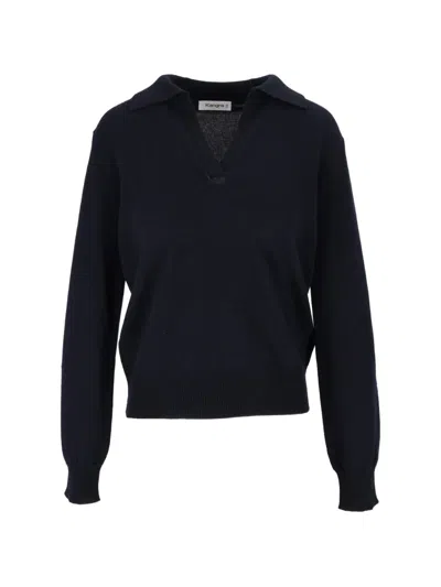 Kangra Cashmere Long-sleeve Sweatshirt In Blue