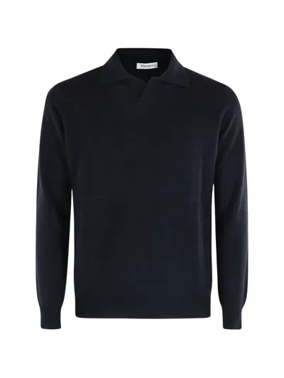 Kangra Cashmere Long-sleeve T-shirt In Blue