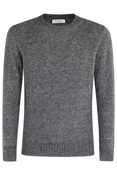 KANGRA CASHMERE MAGLIA GIROCOLLO BASICO