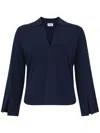 Kangra Cashmere T-shirts And Polos In Blue