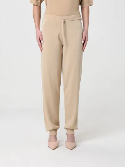 Kangra Cashmere Pants Woman Kangra In Neutral