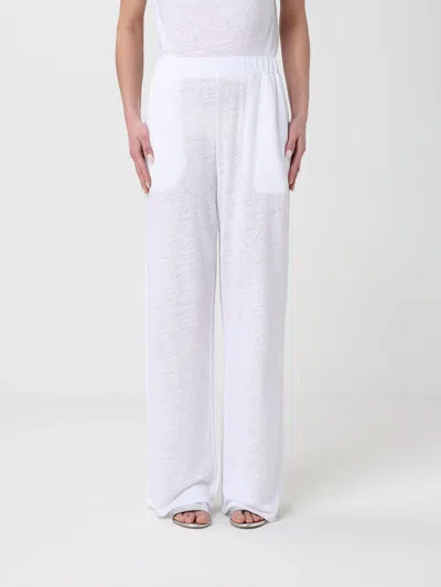 Kangra Cashmere Pants Woman Kangra In White