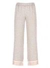 Kangra Cashmere Kangra Pink Cashmere Viscose Pants In Pink