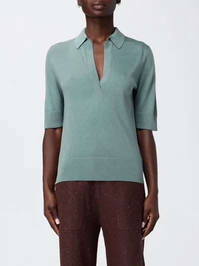 Kangra Cashmere ポロシャツ Kangra レディース カラー ミント In Green