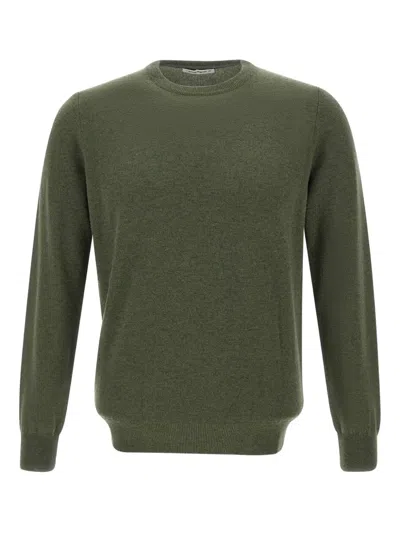 KANGRA CASHMERE RIBBED CREW-NECK SWEATER