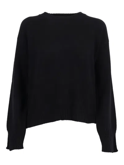 KANGRA CASHMERE RIBBED-CUFF SWEATER