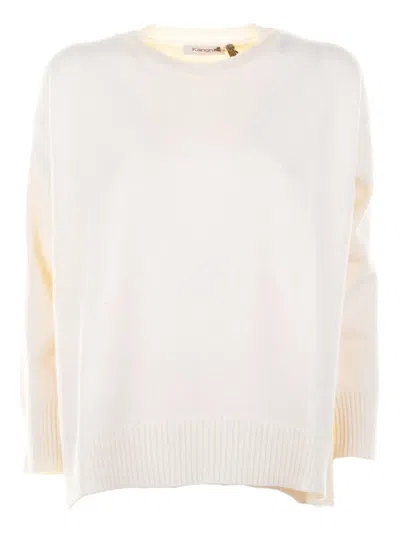 Kangra Cashmere Ribbed Sweater In Neutral