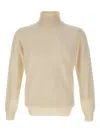 Kangra Cashmere Ribbed-turtleneck Sweater In Multi