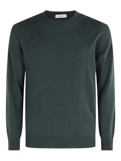 KANGRA CASHMERE ROUND-NECK CASHMERE SWEATER