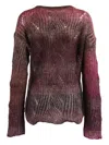 Kangra Cashmere Crew Neck Sweater With Shades Effect In Multi