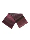 Kangra Cashmere Scarf With Faded Effect In Brown