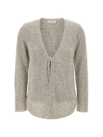 Kangra Cashmere Sequin-embellished Asymmetrical-hem Cardigan In Neutral
