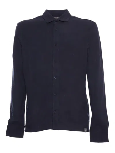 Kangra Cashmere Blue Shirt
