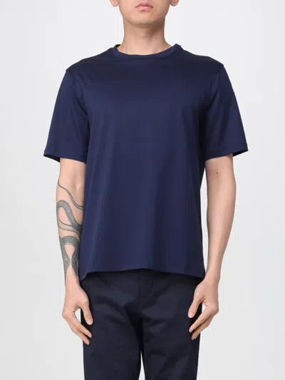 Kangra Cashmere Shirt Men Kangra In Blue