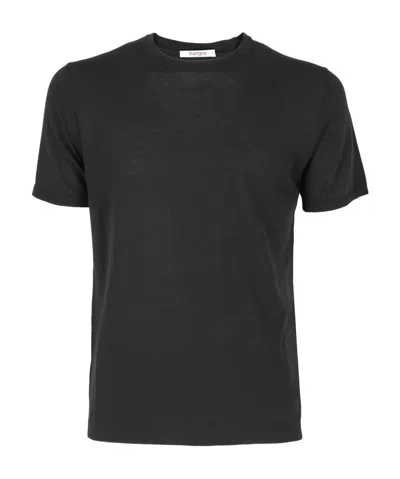 KANGRA CASHMERE KANGRA CREW NECK T-SHIRT