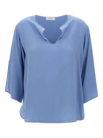KANGRA CASHMERE SILK BLOUSE