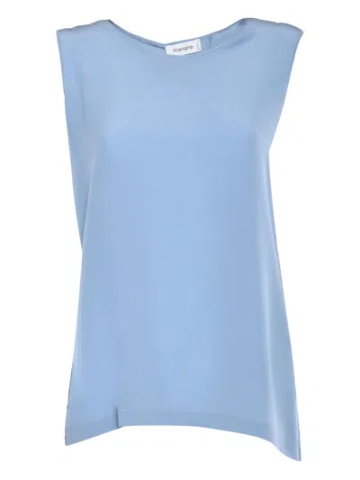 KANGRA CASHMERE SILK-CREPE TOP