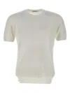 Kangra Cashmere Striped Short-sleeve T-shirt