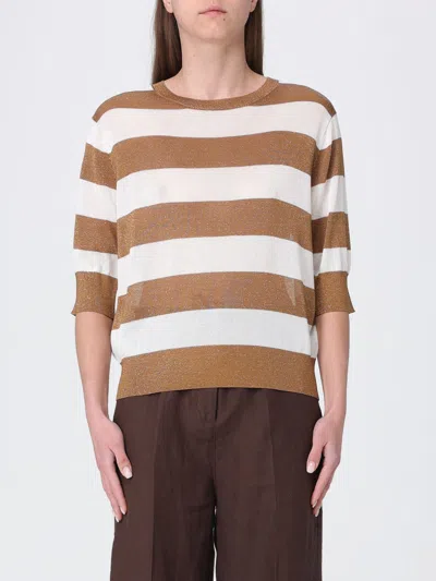 Kangra Cashmere Sweater Kangra Woman Color Beige In Multi