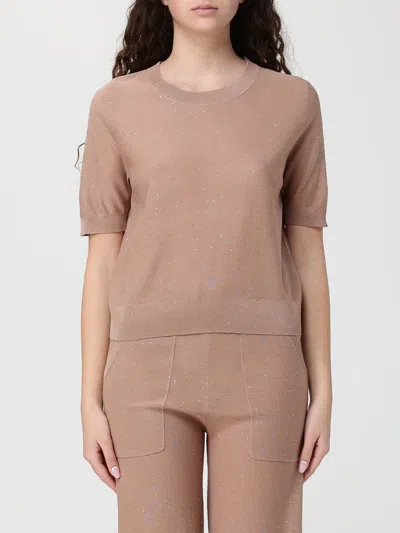 Kangra Cashmere Sweater Woman Kangra In Neutral