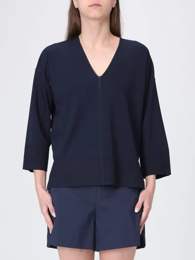 Kangra Cashmere Sweater Kangra Woman Color Blue