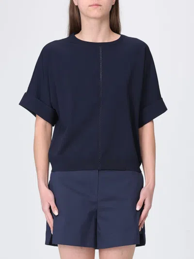 Kangra Cashmere Sweater Kangra Woman Color Blue