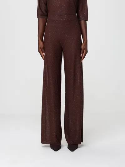 Kangra Cashmere Sweater Woman Kangra In Brown