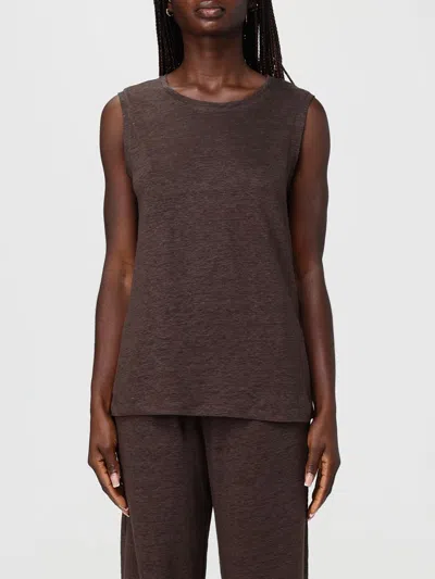 Kangra Cashmere Sweater Woman Kangra In Brown