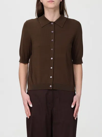 Kangra Cashmere Sweater Woman Kangra In Brown