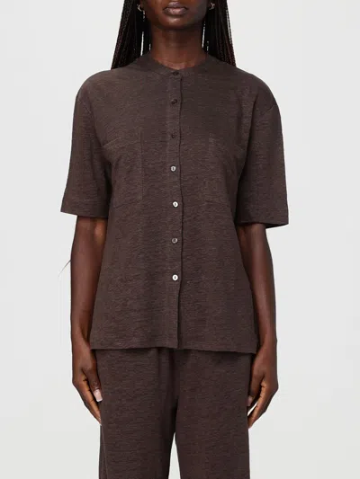 Kangra Cashmere Sweater Woman Kangra In Brown