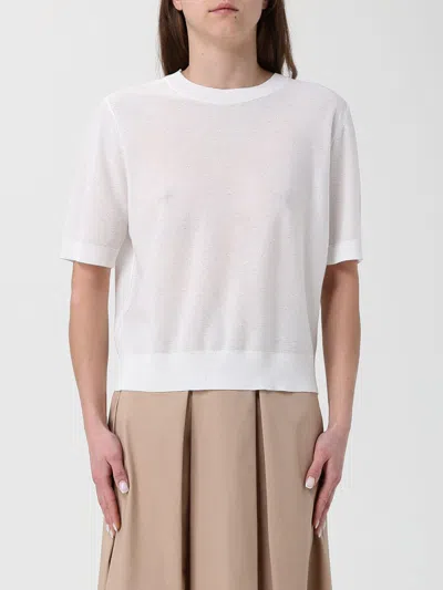 Kangra Cashmere Sweater Woman Kangra In White