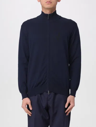 Kangra Cashmere Sweater Men Kangra In Blue