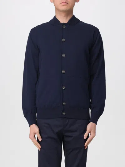 Kangra Cashmere Sweater Men Kangra In Blue