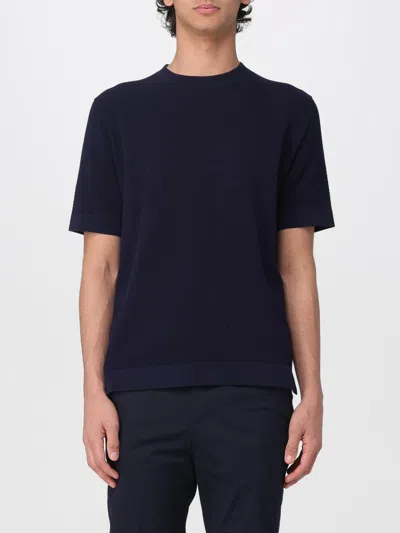 Kangra Cashmere Sweater Men Kangra In Blue