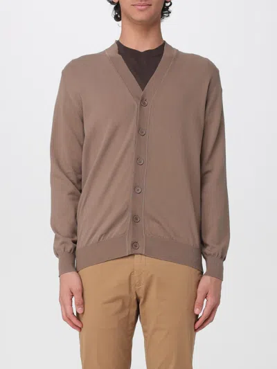 Kangra Cashmere Sweater Men Kangra In Brown