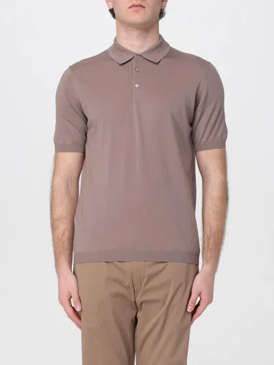 Kangra Cashmere Sweater Men Kangra In Brown