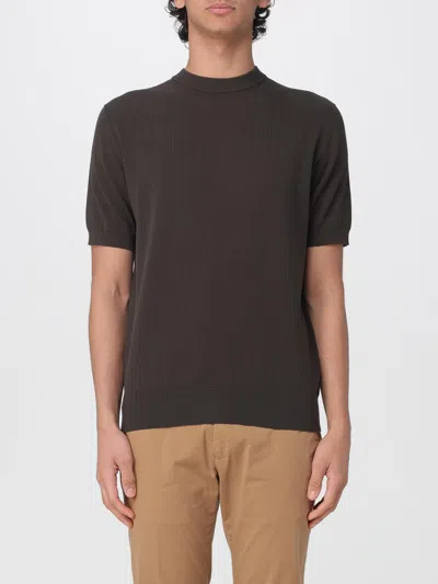 Kangra Cashmere Sweater Men Kangra In Brown