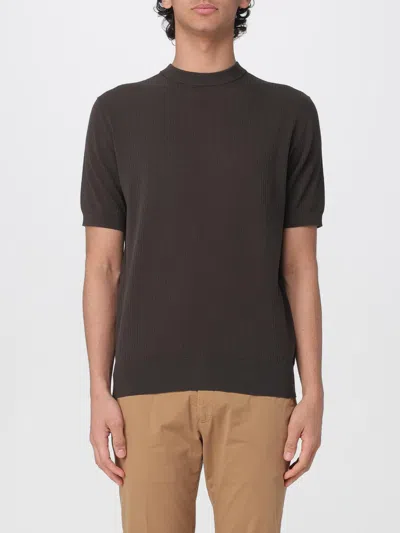 Kangra Cashmere Sweater Men Kangra In Brown
