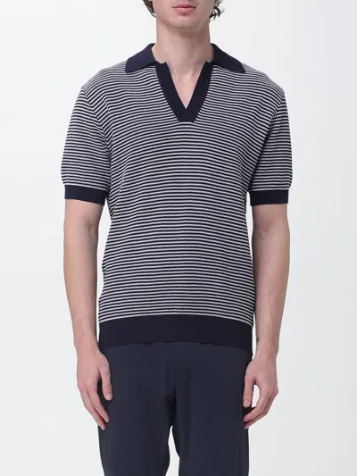 Kangra Cashmere Striped T-shirt In Black