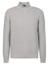 Kangra Cashmere Turtle Neck Sweater In White