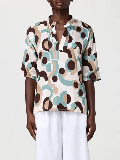 Kangra Cashmere Sweater Kangra Woman Color Mint In Multi