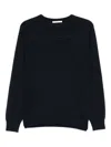 Kangra Cashmere Fine-knit Jumper In Blue