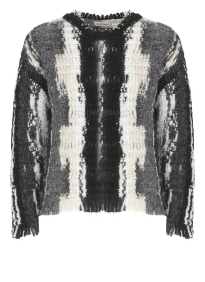 Kangra Cashmere Long-sleeve Sweater In Black