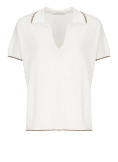 Kangra Cashmere T-shirts And Polos In White