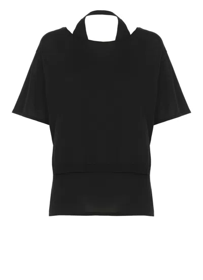 Kangra Cashmere T-shirts And Polos In Black